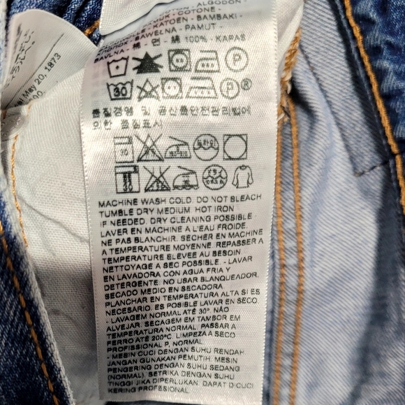 Levi's Cut off shorts - Picture 3 of 8